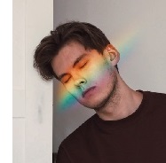 Junger Mann, der schl&auml;ft