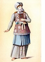 Der Hohepriester in seiner Tracht